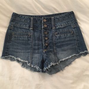 American Eagle Denim High-Rise Shorts